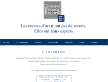 Tablet Screenshot of cne-experts.com